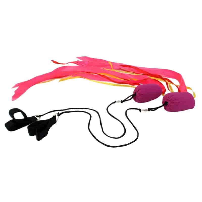Ribbon Poi Pink Head