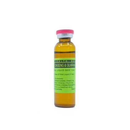 Ginseng & Guarana Vials 10ml