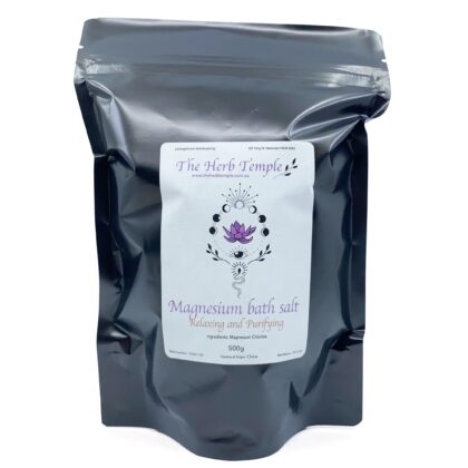 Magnesium Bath Salt 500g - The Herb Temple