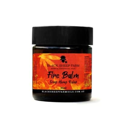 Hemp Fire Balm 30ml - Black Sheep Farm