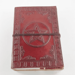 Small Leather Journal - Pentagram