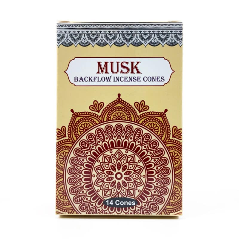 Musk Backflow Incense Cones - Sacred Tree