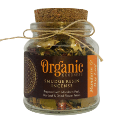 Organic Goodness Smudge Resin MANDARIN BAY LEAF