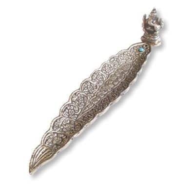 Silver Ganesh Ashcatcher