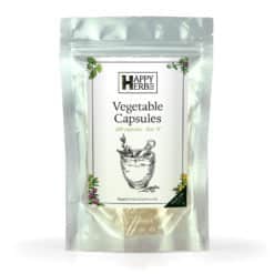 Vegetable Capsules size "0" 200x - Happy Herb Co