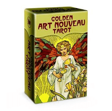 Golden Art Nouveau Tarot Mini