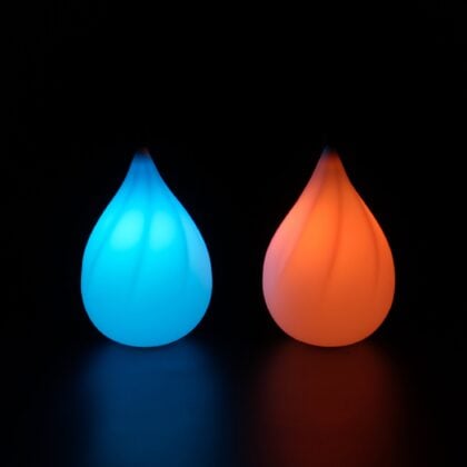 Lumi Pro Rechargeable LED / Glow Poi Balls Droplet