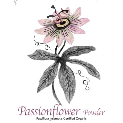 Passionflower Herb Powder Organic - The Herb Temple