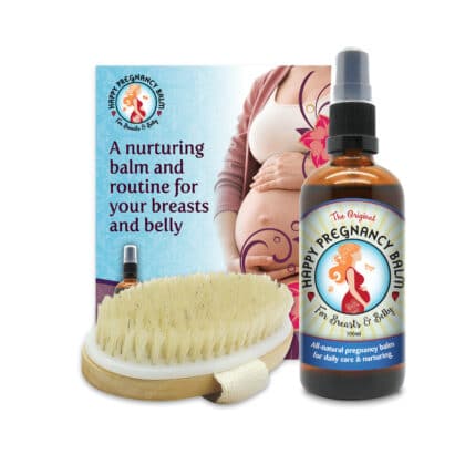 Ultimate Pregnancy Care kit with Happy Pregnancy Balm 100ml - Happy Breast Balm