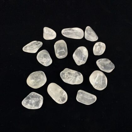 Clear Quartz Tumbled Stones - A Grade