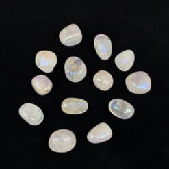 Clear Rainbow Quartz Tumbled Stones - A Grade