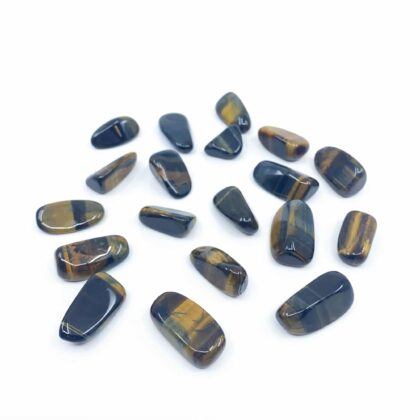 Multi Tiger Eye Tumbled Stones - AA Grade