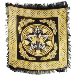 Pentagram Goddess Altar or Tarot Cloth