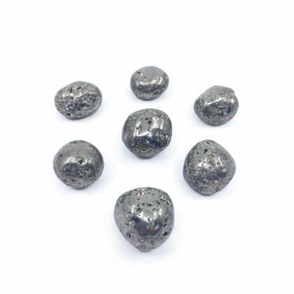 Pyrite Tumbled Stones - A Grade