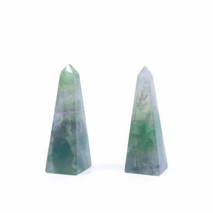 Rainbow Fluorite Obelisk 60mm