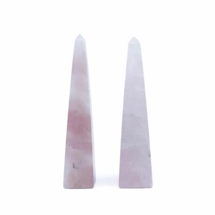 Rose Quartz Obelisk 100mm