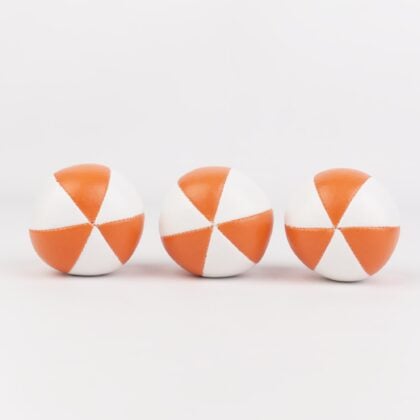 JD Pro Star Juggling Ball Orange/White - Set of 3