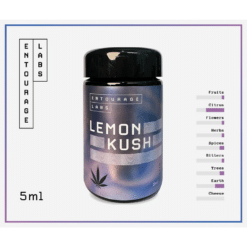 Terpene Strain Profile - Lemon Kush 5ml - Entourage Labs