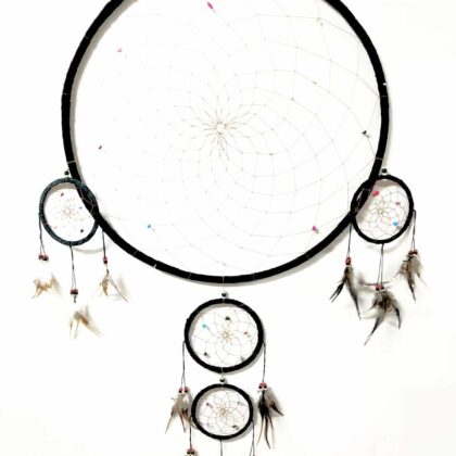Dream Catcher JUMBO Suede 55cm Black