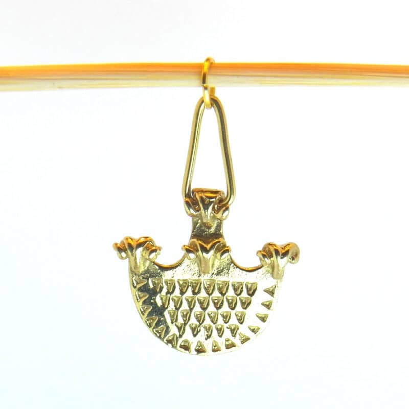 Georgian Pendant Three Rams Head