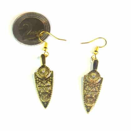 Georgian Earrings Ornamental Dome-Shaped