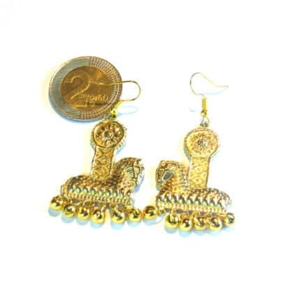 Georgian Earrings Horse Figure