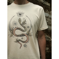 Nagini - Izwoz Organic Cotton Unisex T'Shirt Natural Raw