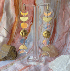 Phases of the Moon Boho Earring