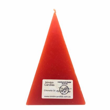 35hr Citronella Pyramid Candle - Nimbin Candles