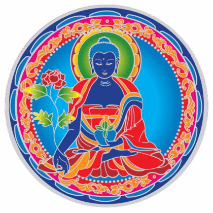 Sunseal Blue Medicine Buddha Mandala