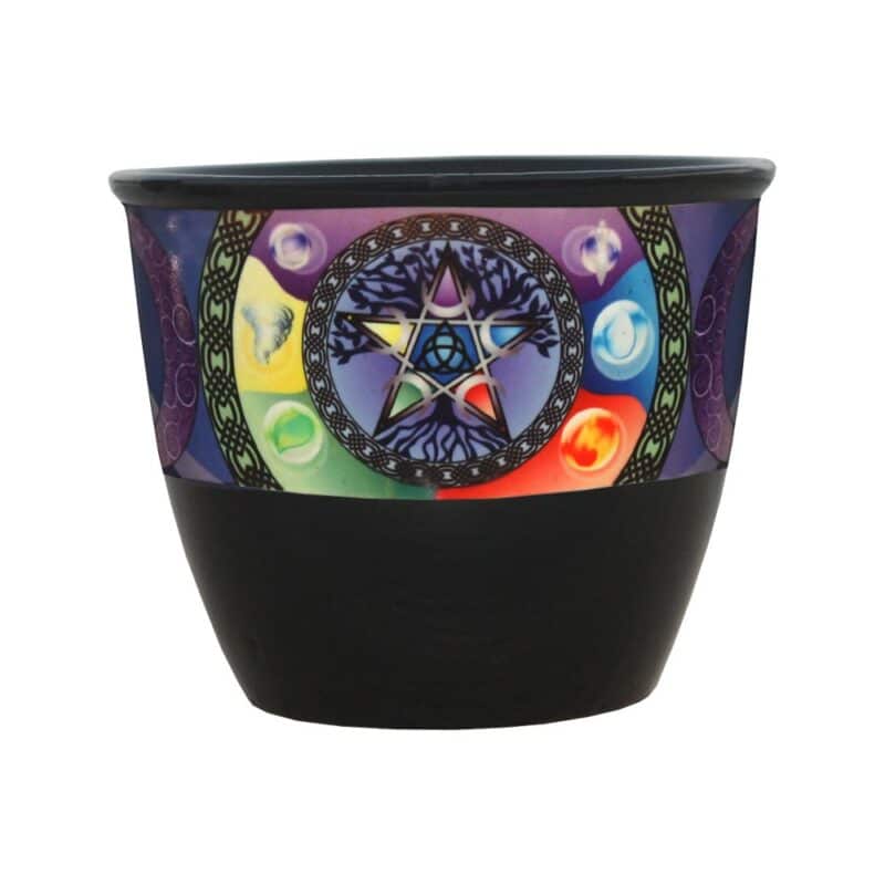 Ceramic Smudge Bowl - Pentacle