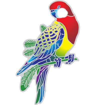 Suncatcher Eastern Rosella