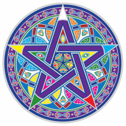 Sunseal Mystical Pentacle Mandala