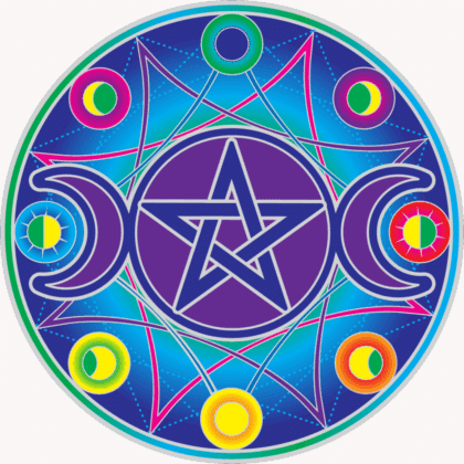 Sunseal Triple Moon Mandala