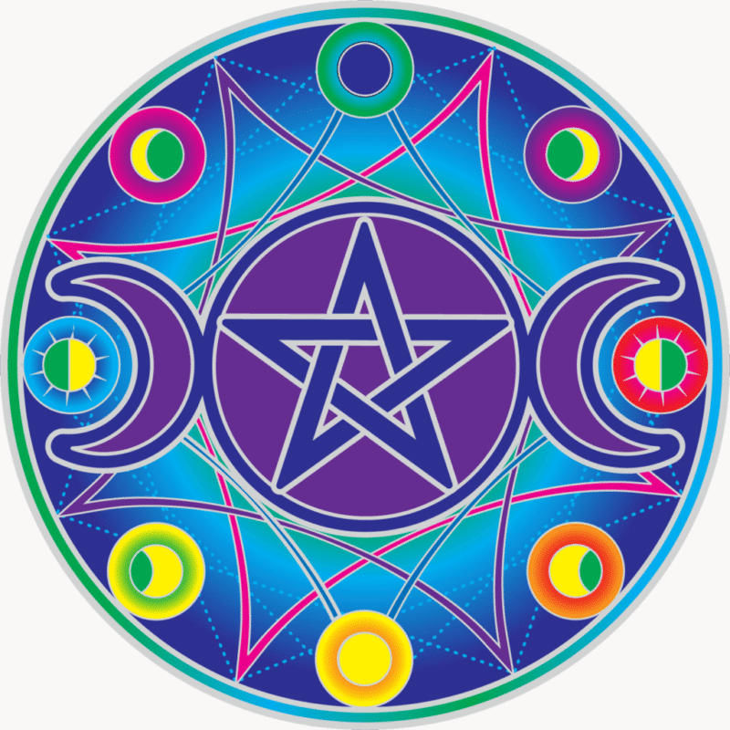 Sunseal Triple Moon Mandala