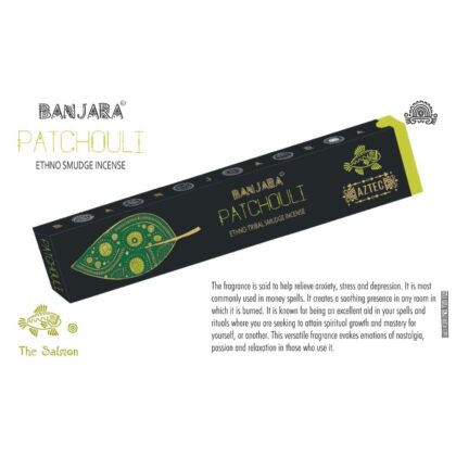 Banjara PATCHOULI Incense Sticks 15g