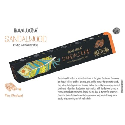 Banjara SANDALWOOD Incense Sticks 15g