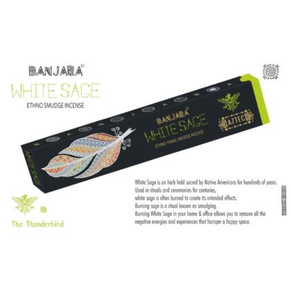 Banjara WHITE SAGE Incense Sticks 15g