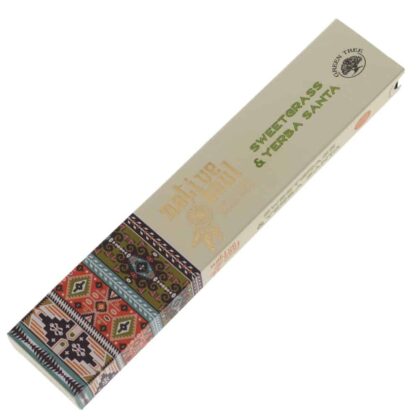 Native Soul - SWEET GRASS & YERBA SANTA Incense Smudge Sticks 15g