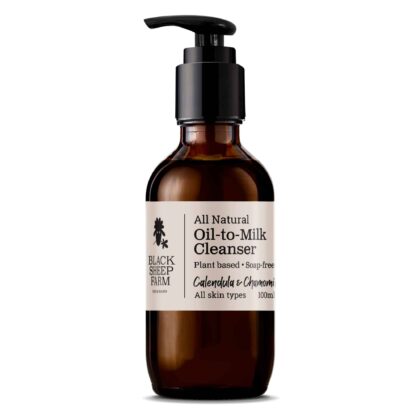 All Natural Oil-to-Milk Cleanser 100ml - Black Sheep Farm
