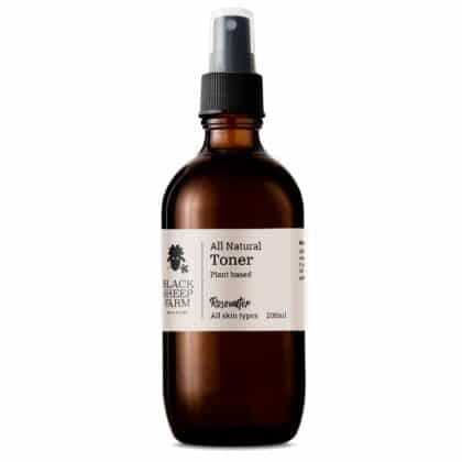 All Natural Rosewater Toner 200ml - Black Sheep Farm
