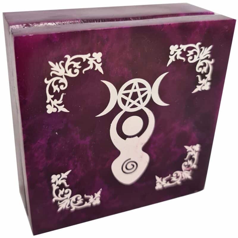 Soapstone Box - Goddess