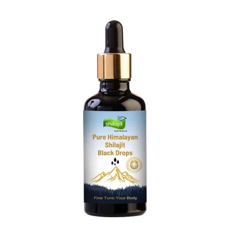 All Natural Himalayan Shilajit Black Drops Tincture 50ml