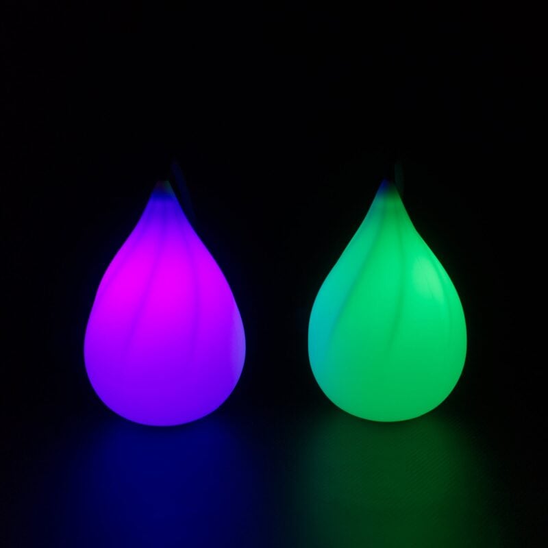 Lumi Pro Rechargeable LED / Glow Poi Balls Droplet