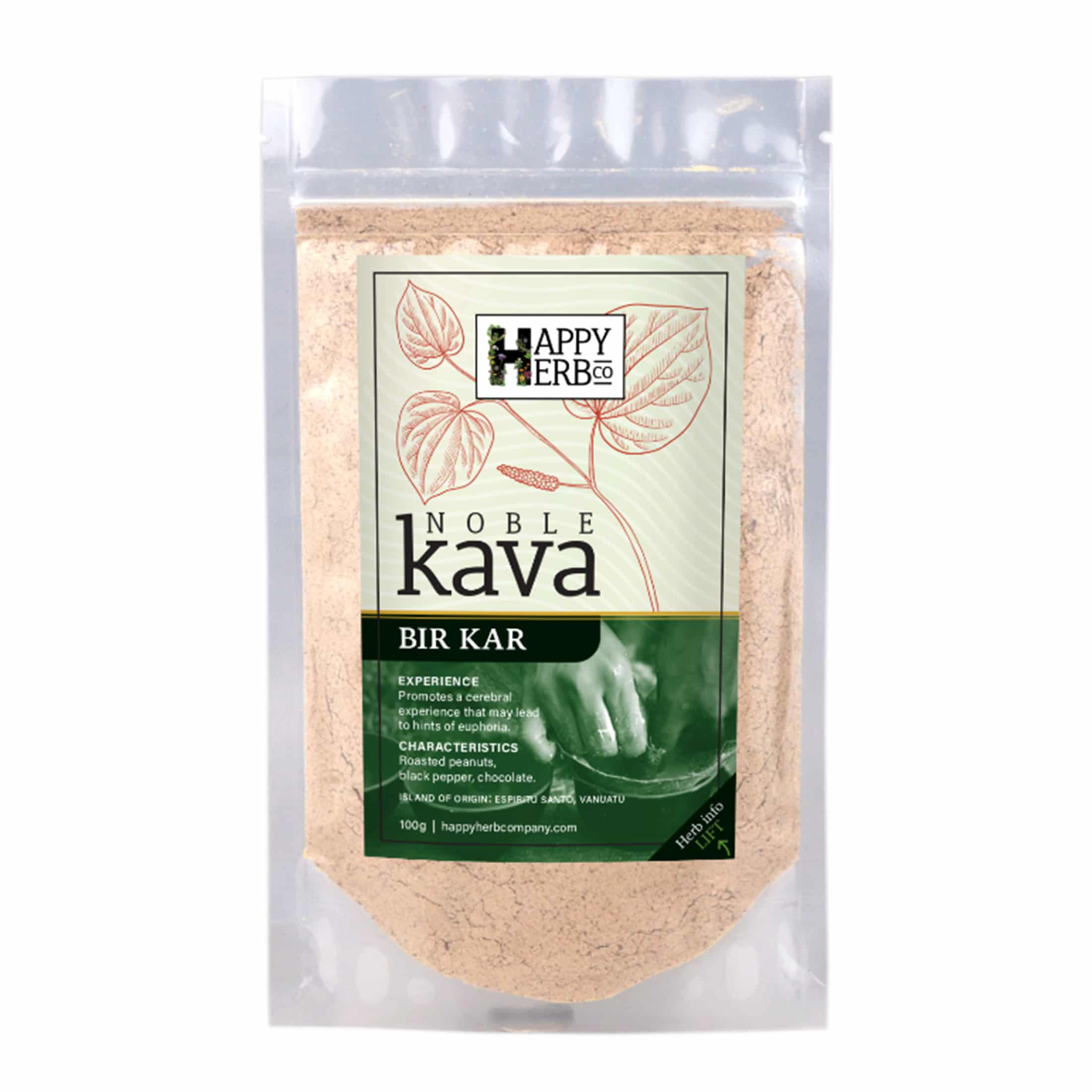 Noble Kava Bir Kar Strain 100g - Happy Herb Co