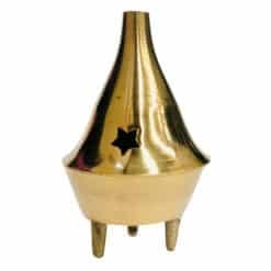 Brass DHOOP CONE BURNER small