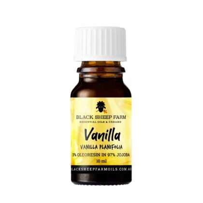 Vanilla Oleoresin 3% in Jojoba Oil 10ml - Black Sheep Farm Oils