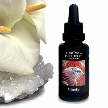 Clarity Flower Essence ~ Soul Star Chakra 30ml - Pureheart Alchemy