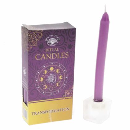 Green Tree Ritual Candles - Transformation