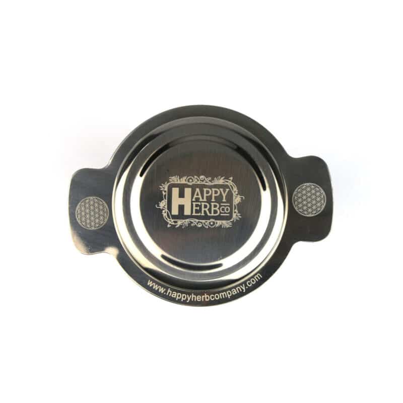 Tea Infuser Happy Herb Stainless Steel Small with Lid